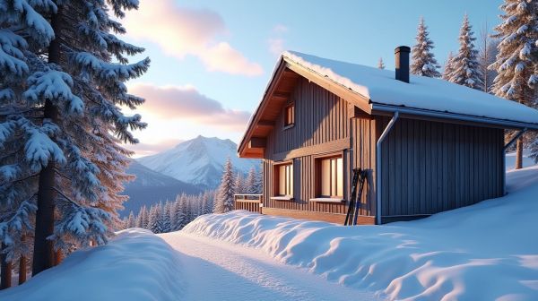 Acheter un chalet directement sur les pistes : avantages et points de vigilance