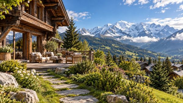 Découverte des chalets à Megève avec Mont Blanc Immobilier