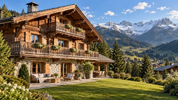 Découverte des chalets à Megève avec Mont Blanc Immobilier