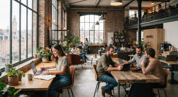 Espaces de coworking inspirants à lille avec howel