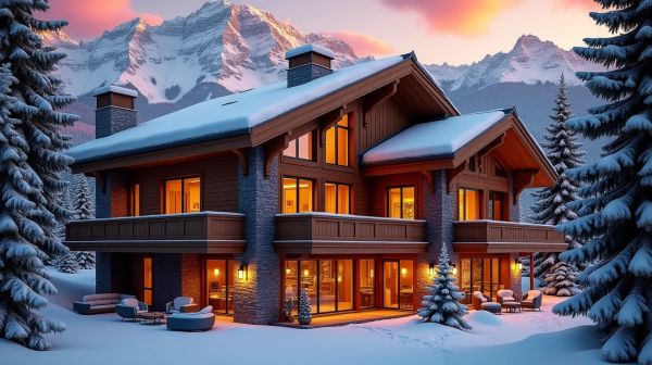 Location haut de gamme à Megève : les prestations attendues dans un chalet