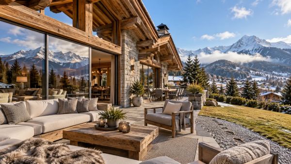 Quelles caractéristiques d'un chalet de luxe à Megève ?